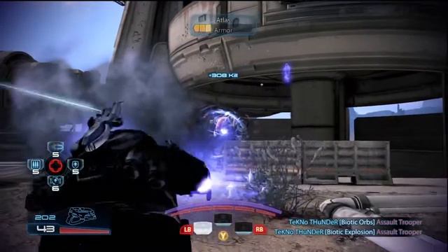 Mass Effect 3 - Volus Adept Gameplay смотреть онлайн