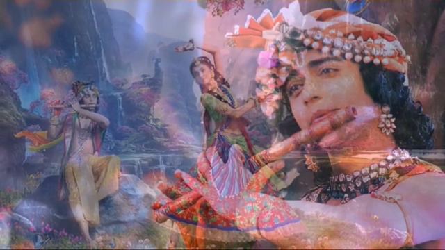 Radha Krishna Sad Music, Relaxing Music, Meditation Music, Study Music, Yoga Music, Flute Music,