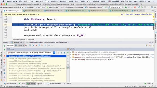 Java@PSU Summer 2018 Week 4, Part 3 смотреть онлайн