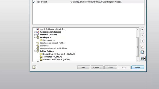 Inventor Project Set up смотреть онлайн
