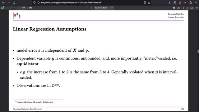 07 - Bayesian Statistics - Linear Regression смотреть онлайн