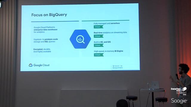 NoOps: A Serverless Data Platform (Johan Picard @ Google Cloud) - DataOps Rocks Summit 2019 смотреть онлайн