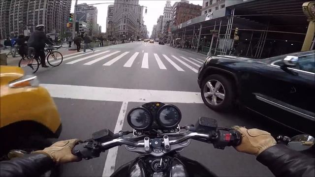 NEW YORK CITY, SLAYED - Ducati Monster Street Ride V284 смотреть онлайн