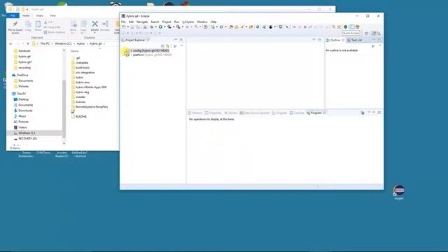 hybris and GIT integration part 4 - create local git repo смотреть онлайн