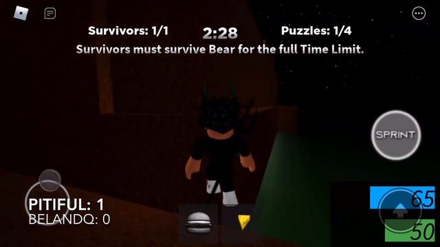 Pitiful Vs BelandQ!!! [Roblox Bear Alpha] (Part 1) смотреть онлайн