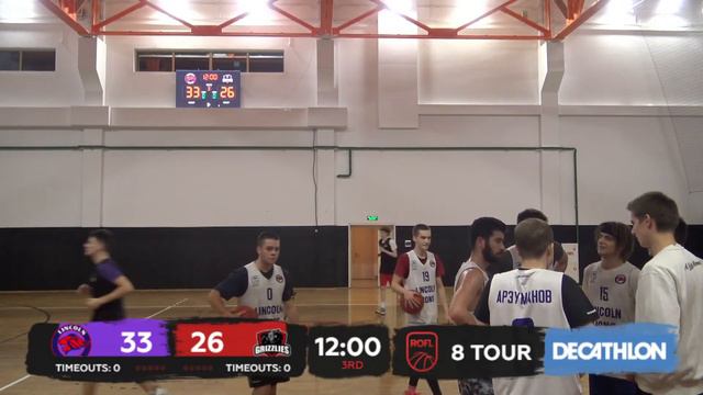 Lincoln vs Grizzlies смотреть онлайн