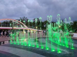 Обновленный пляж «Черепашка» и Комсомольский парк Керчь 06.08.23