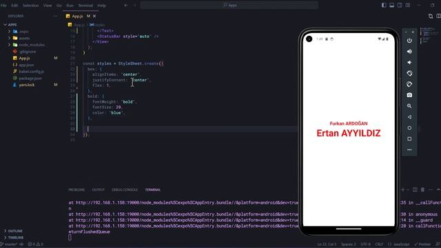 React Native - Stillendirme (StyleSheet) смотреть онлайн