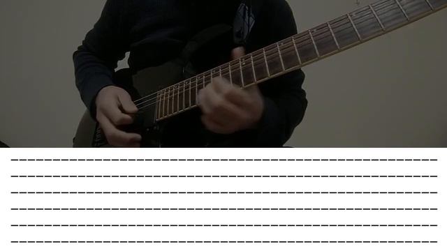 【TAB】Guns N' Roses - Estranged Guitar SOLO Cover 【弾いてみた】 смотреть онлайн
