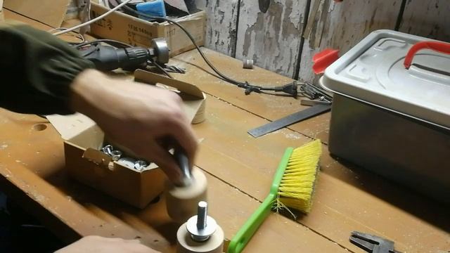СУПЕР шлифовальный станок гриндер из хлама. grinder machine Часть 2