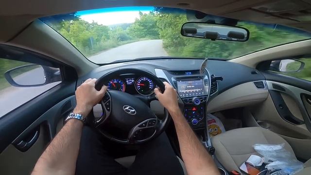 2014 HYUNDAİ ELANTRA ELİTE DAĞ YOLU SÜRÜŞ | 1.6 136HP |YOL TUTUŞU NASIL?|OTOMATİK VİTES PERFORMANSI смотреть онлайн