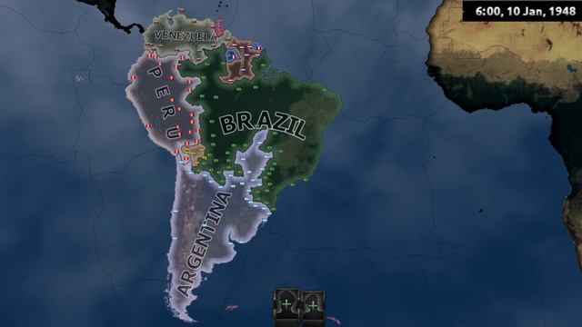 South America Battle Royale | HOI4 Timelapse смотреть онлайн