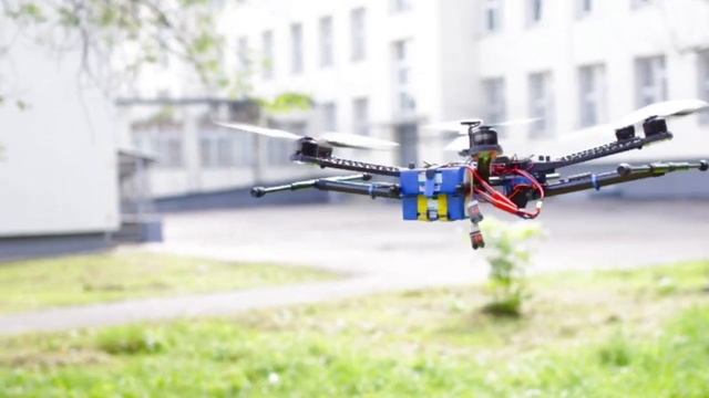 RC Timer F800 (DJI S800 clone) with retractable landing skid смотреть онлайн
