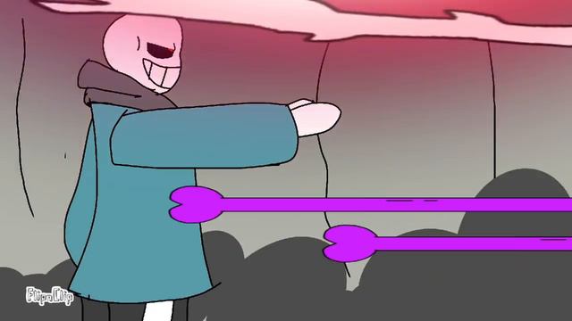 DUSTTALE sans fight [animation] смотреть онлайн