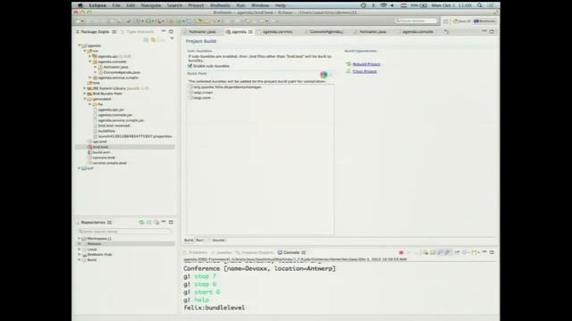 Tutorial A Practical Guide to Mixing OSGi and Java EE смотреть онлайн