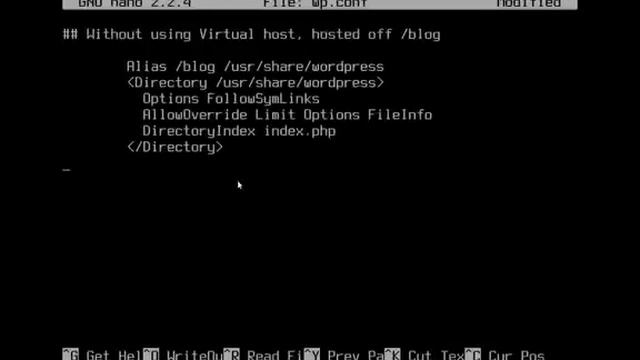 Installing a Wordpress Blog ON DEBIAN смотреть онлайн