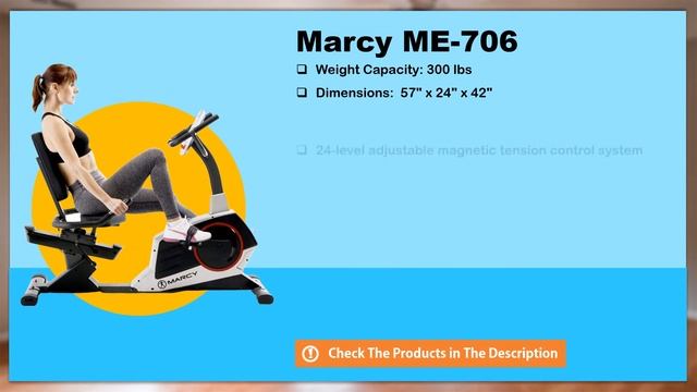 Marcy ME-706 Recumbent Bike Review 2020 - Best Recumbent Exercise Bike for Home Indoor Exercise Use смотреть онлайн