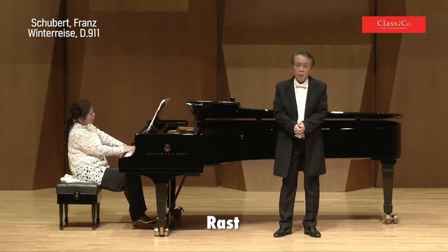 Rast_ F. Schubert Winterreise D 911_Bar. Heung-U Bahk, Pf. Young Shin Lee смотреть онлайн