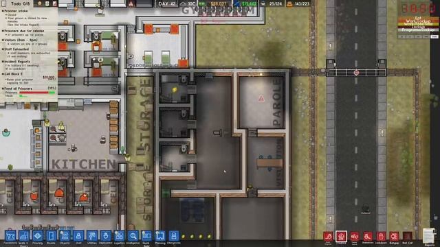 BUILDING DEATH ROW! - Prison Architect Cleared For Transfer Gameplay - 19 - Let's Play смотреть онлайн