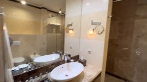 Отель Утесов в Анапе. Румтур. Обзор душевой, комнаты отдыха, ресторана Nacional