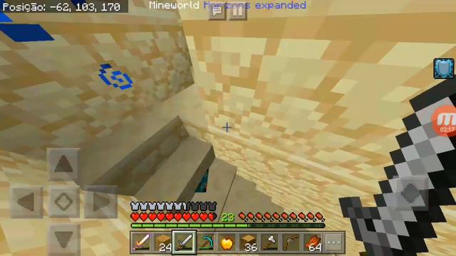 EXPLORANDO UMA DUNGEON !! POCKET SURIVAL 02 - MCPE 1.13.0.2 смотреть онлайн