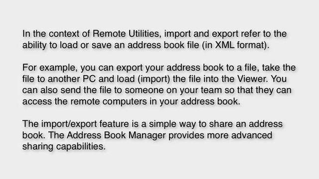 Importing and Exporting of Remote Connections смотреть онлайн