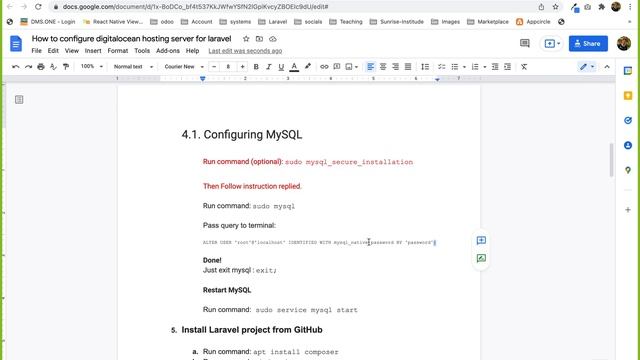 Part 3 - Installing Mysql Server on DigitalOcean Droplets Server on Ubuntu 20.04 смотреть онлайн