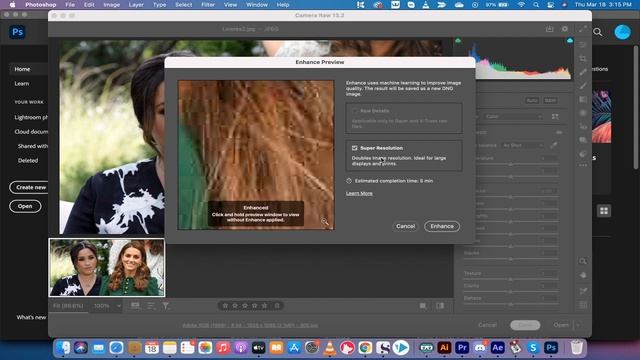 Enhance Images Using Super Resolution - Photoshop CC 2021 смотреть онлайн