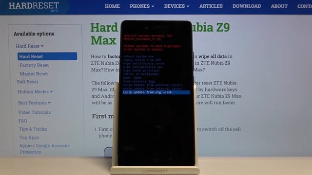 Как войти в меню восстановления на ZTE Nubia Z9 Max — Секретные режимы смотреть онлайн