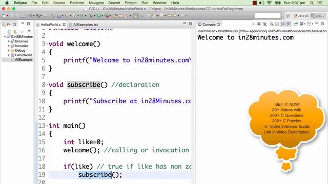 C Language Tutorial for Beginners смотреть онлайн