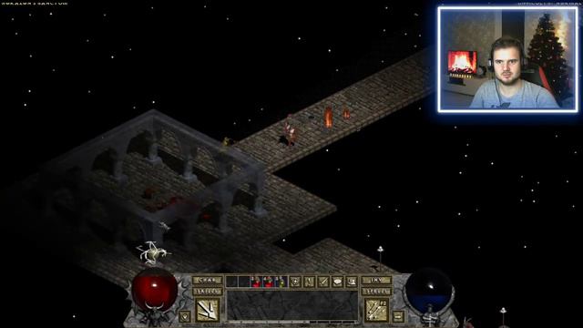 Прохождение Diablo - вторая серия. 10 уровень подземелья, 20 уровень и много много демонов. смотреть онлайн