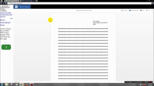 How to Use Google Drive to Open MS Office Files смотреть онлайн