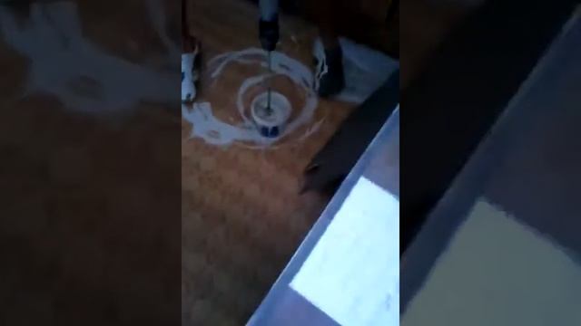 Ржач))) Как правильно мешать шпатлевку)))