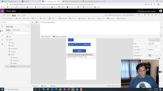 Save Audio Recording to SharePoint Online смотреть онлайн