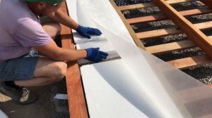 ?ПОЛ в каркасном доме СВОИМИ руками за день! СТРОИМ бытовку #стройглав