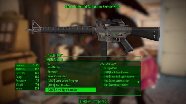 SREP REDUX - Service Rifle Expansion Project (PART-01) | FALLOUT 4 MODS смотреть онлайн