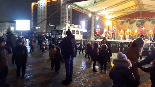 Витебск открытие ёлки смотреть онлайн