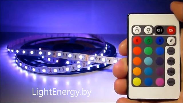 ИК-контроллер для RGB светодиодных лент и линеек. смотреть онлайн