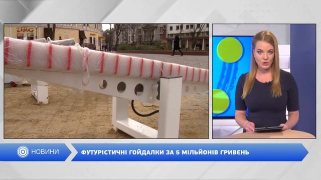 Футуристические качели за 5 миллионов гривен смотреть онлайн