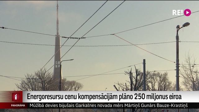 Energoresursu cenu kompensācijām plāno 250 miljonus eiro смотреть онлайн