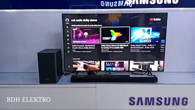 Review Soundbar Samsung HW-Q70T Dolby Atmos || Test Surround Ternyata смотреть онлайн