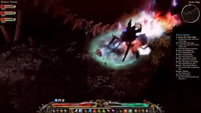 Grim Dawn - Ashes of Malmouth | Hardcore Veteran Walkthrough | Part 18 Into the Jaws of Madness смотреть онлайн
