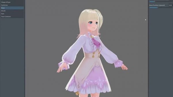 Программа для создания 3D аниме моделей VROID STUDIO