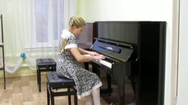 Люба Барышникова, 11 лет, "Танец эльфов" Эдвард Григ смотреть онлайн