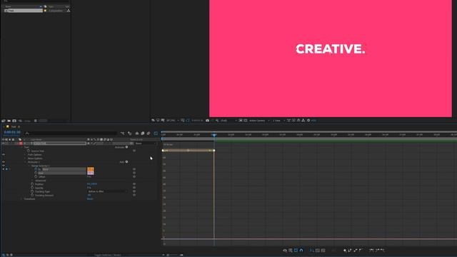 Smooth Text Animation in After Effects - After Effects Tutorial смотреть онлайн