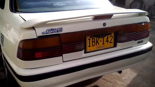 MAZDA 626 GLX EMBLEMAS DECAL MAZDA MX6 1989 смотреть онлайн