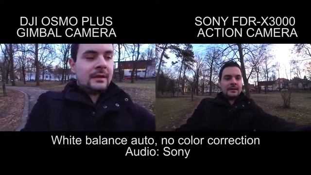 Panasonic GX80 vs. Sony FDR-X3000 vs. DJI Osmo comparison смотреть онлайн