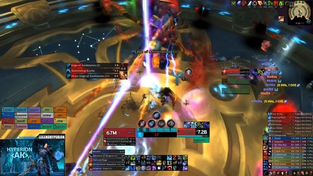 Mythic Argus the Unmaker Commentary - Frost DK POV смотреть онлайн