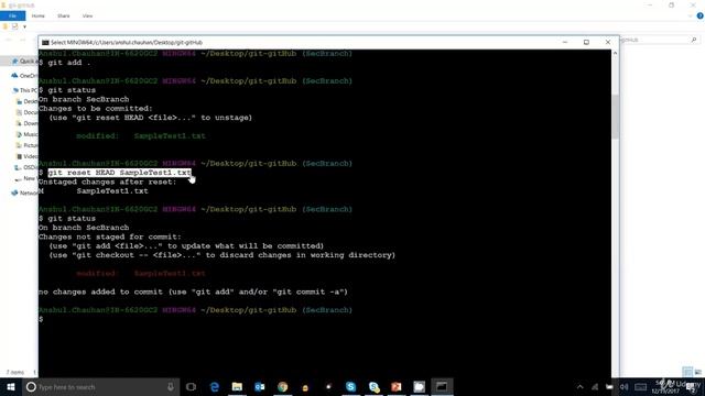 5 Revert a Commit in GIT смотреть онлайн