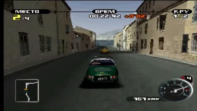Прохождение NFS: Porsche Unleashed на PS1. #1